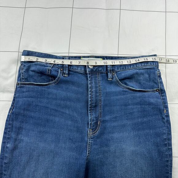 Happy x Nature Jeans Womens 32 Blue Ultra High Rise Skinny Medium Wash Casual - Picture 7 of 12